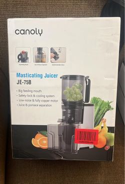 Cold press juicer