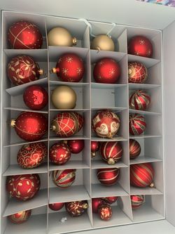 Christmas Decor-Assorted Christmas balls-total 160 pieces PLUS