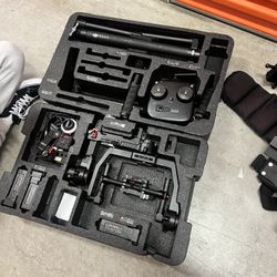 Ronin M Gimbal, Dji Thumb Controller And Came Tv Astral Wireles Lens Controller Bundle