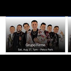 Grupo Firme Tickets