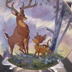 Disney Bambi Collectable Plates