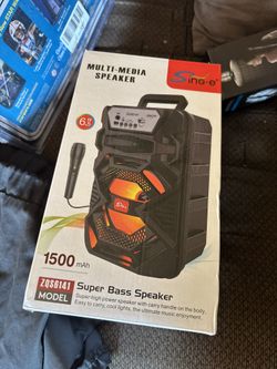 Brand New Speaker