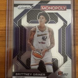 Brittney Griner Monopoly Prizm