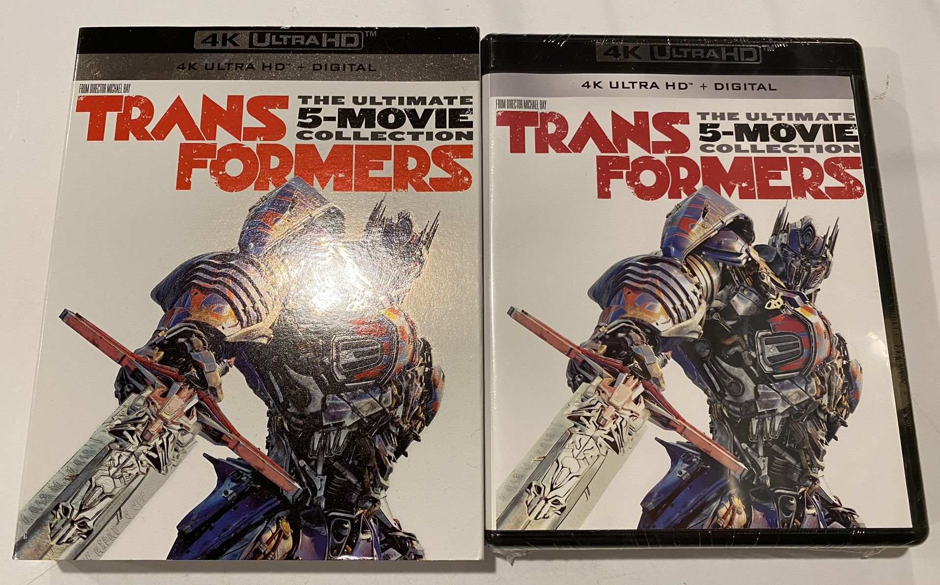 Transformers 5 Movie Collection 4k with slipcover