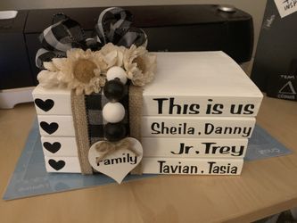 Book Stack decor