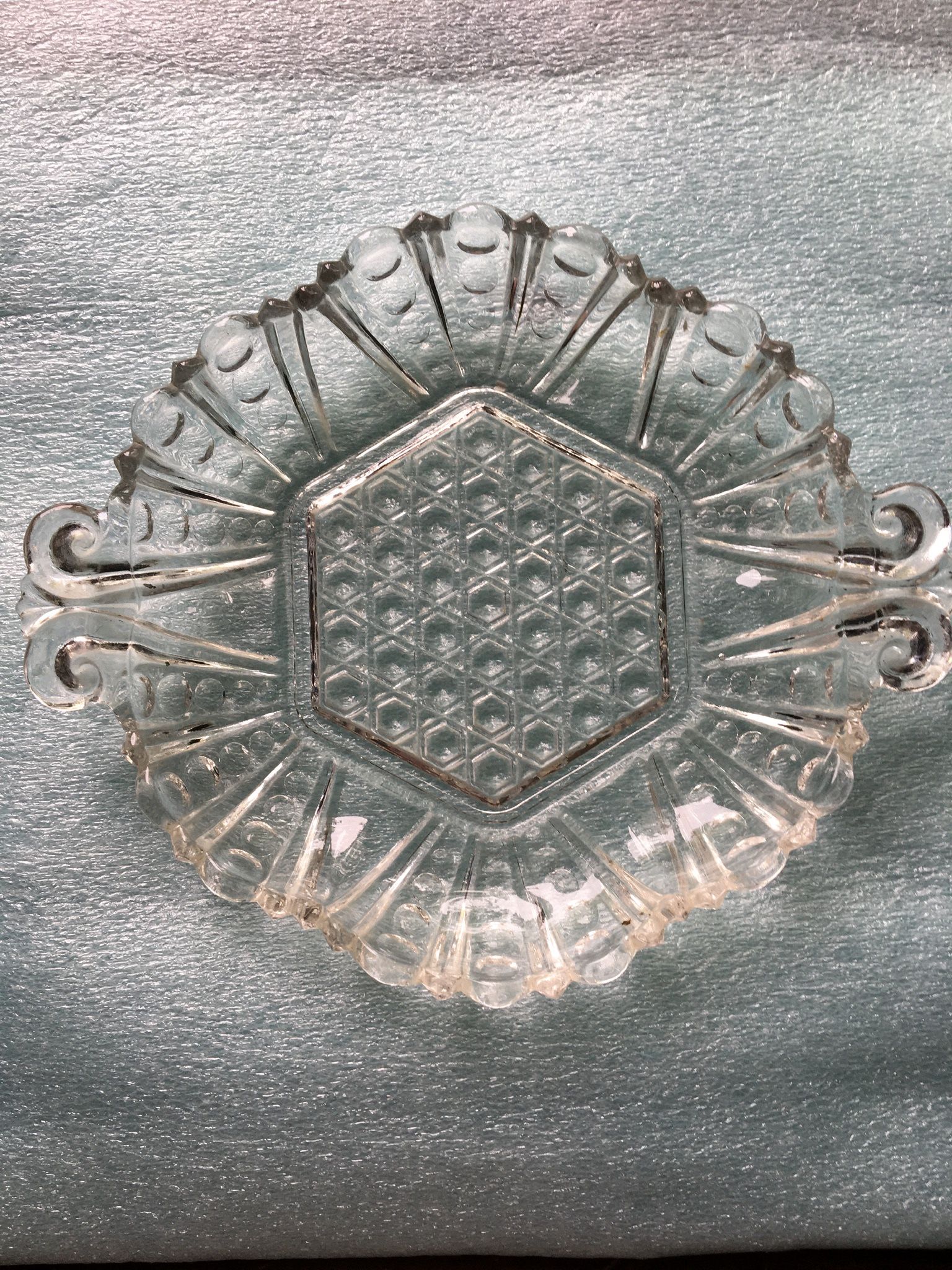 Vintage Small Glass Dish