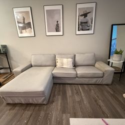 IKEA sofa gray