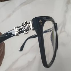 Chrome cross Glasses 