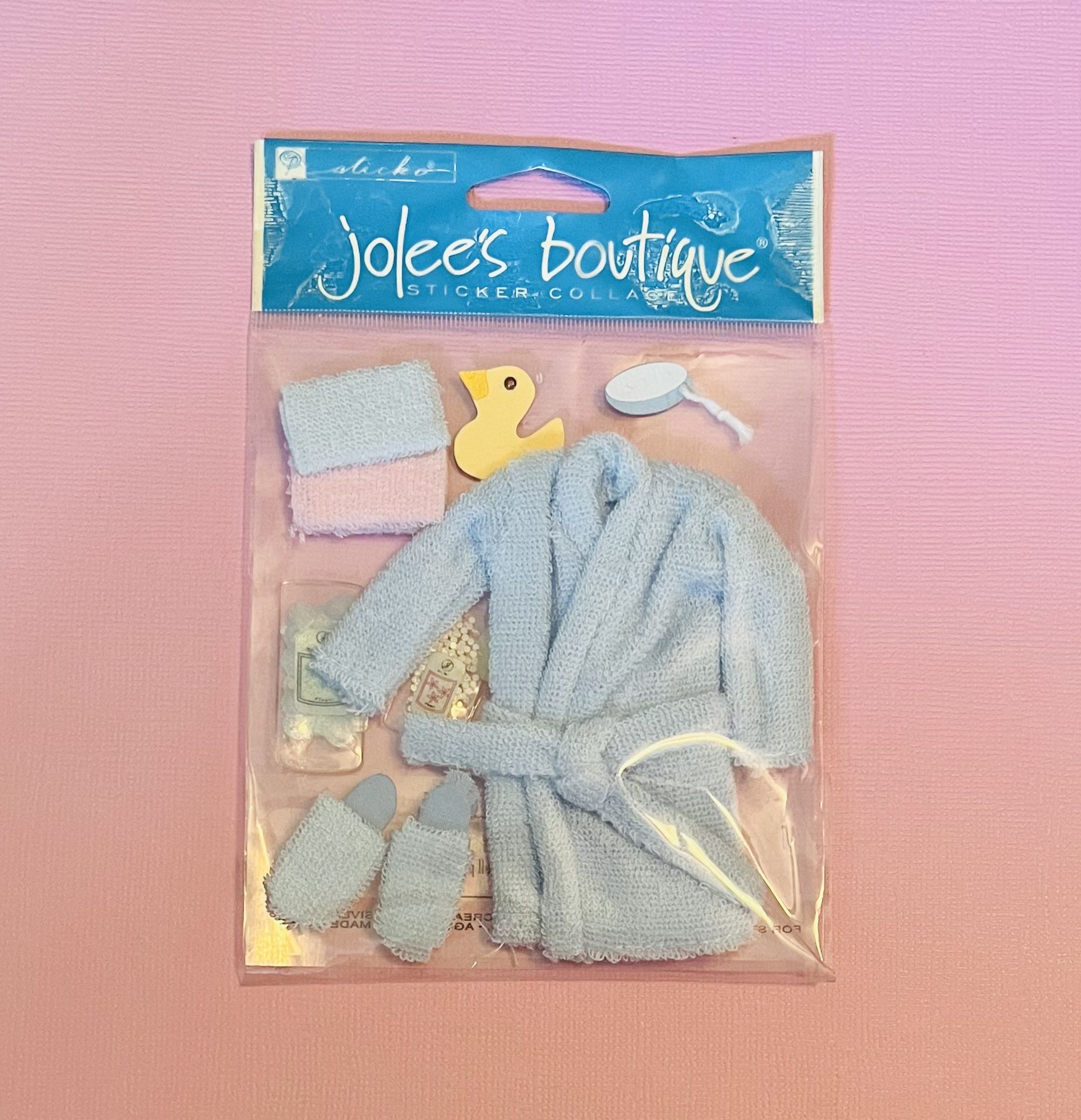 Adorable RARE Jolee’s Bathtime Dimensional Stickers