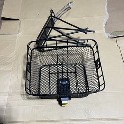 Bicycle rear basket