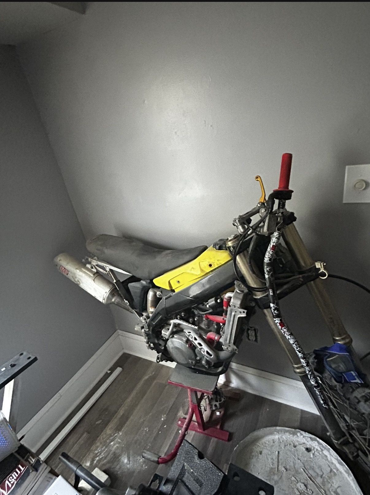 Black & Yellow Dirt Bike