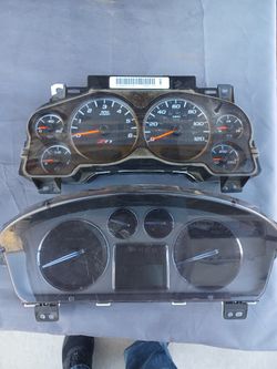 Cluster For Chevy Silverado 08/13