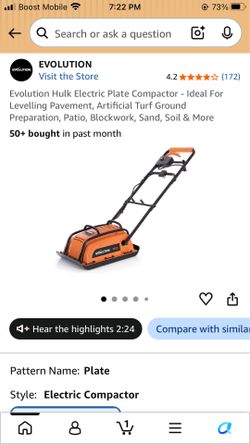 Evolution Electric Ground  Compactor