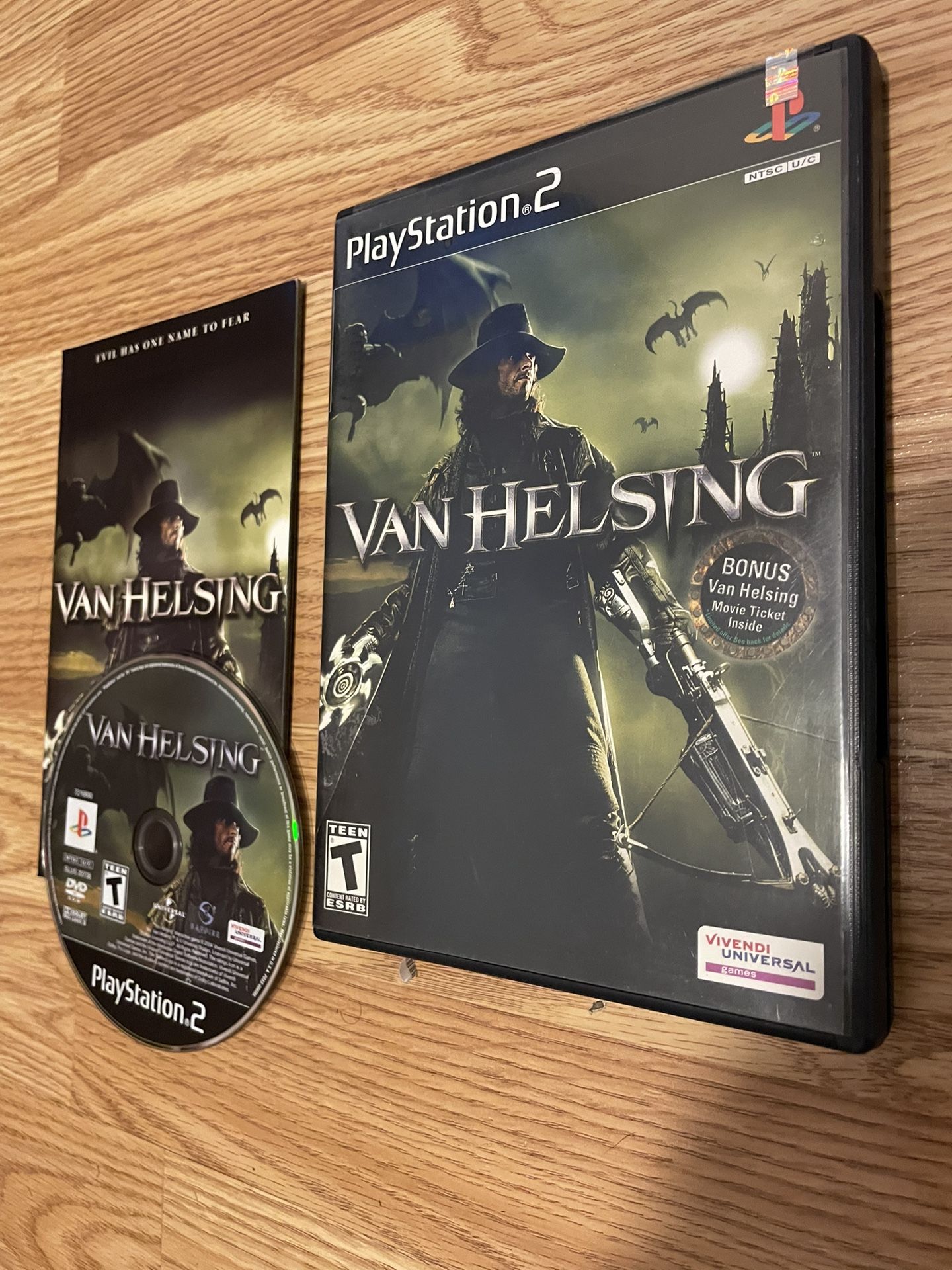 PS2 Van Helsing Sony PlayStation 2 Complete With Registration Card