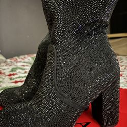 Torrid Black Embellished Boots