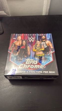 2025 Topps Chrome WWE Trading Cards Box qty 10