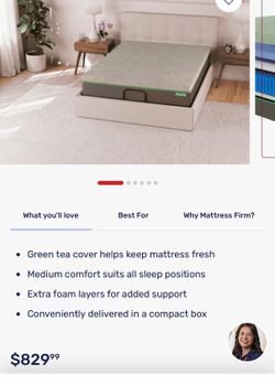Tulo Green Tea 2.0 Medium Hybrid 10" Mattress Queen Size