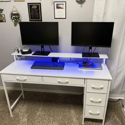Office desk and chair combo