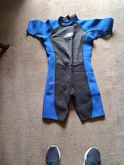 Wetsuit spring suit large