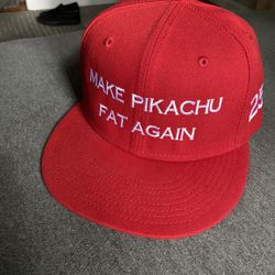 Make Pikachu Fat Again SnapBack 