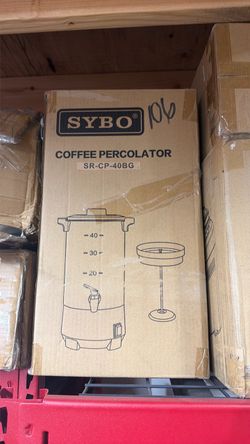 SYBO Coffee Percolator SR-CP-40BG