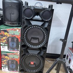 1200w Dual 12” BT Speaker