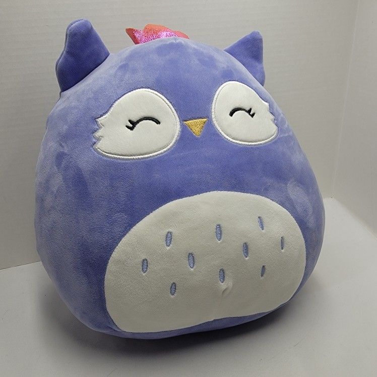 Squishmallows Fania The Purple Owl 12" Plush Target Exclusive Soft Stuffed Zoo