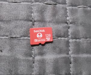 128gb SanDisk Micro SD Card Official Nintendo Switch edition fully working and tested like new - Also compatible with phones and computers