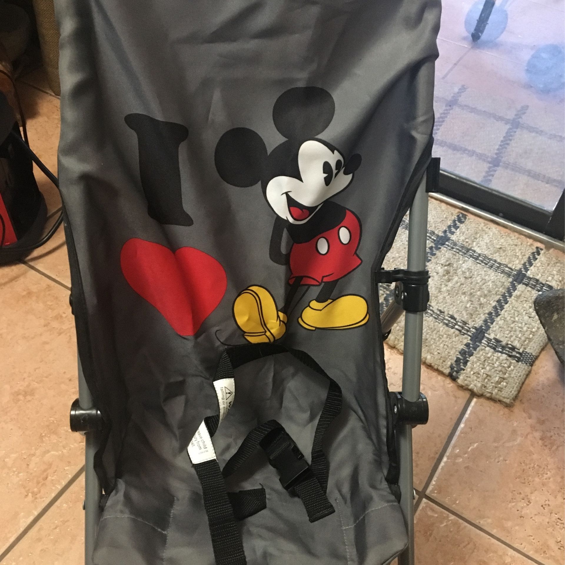 Brand New Mickey Folding Stroller