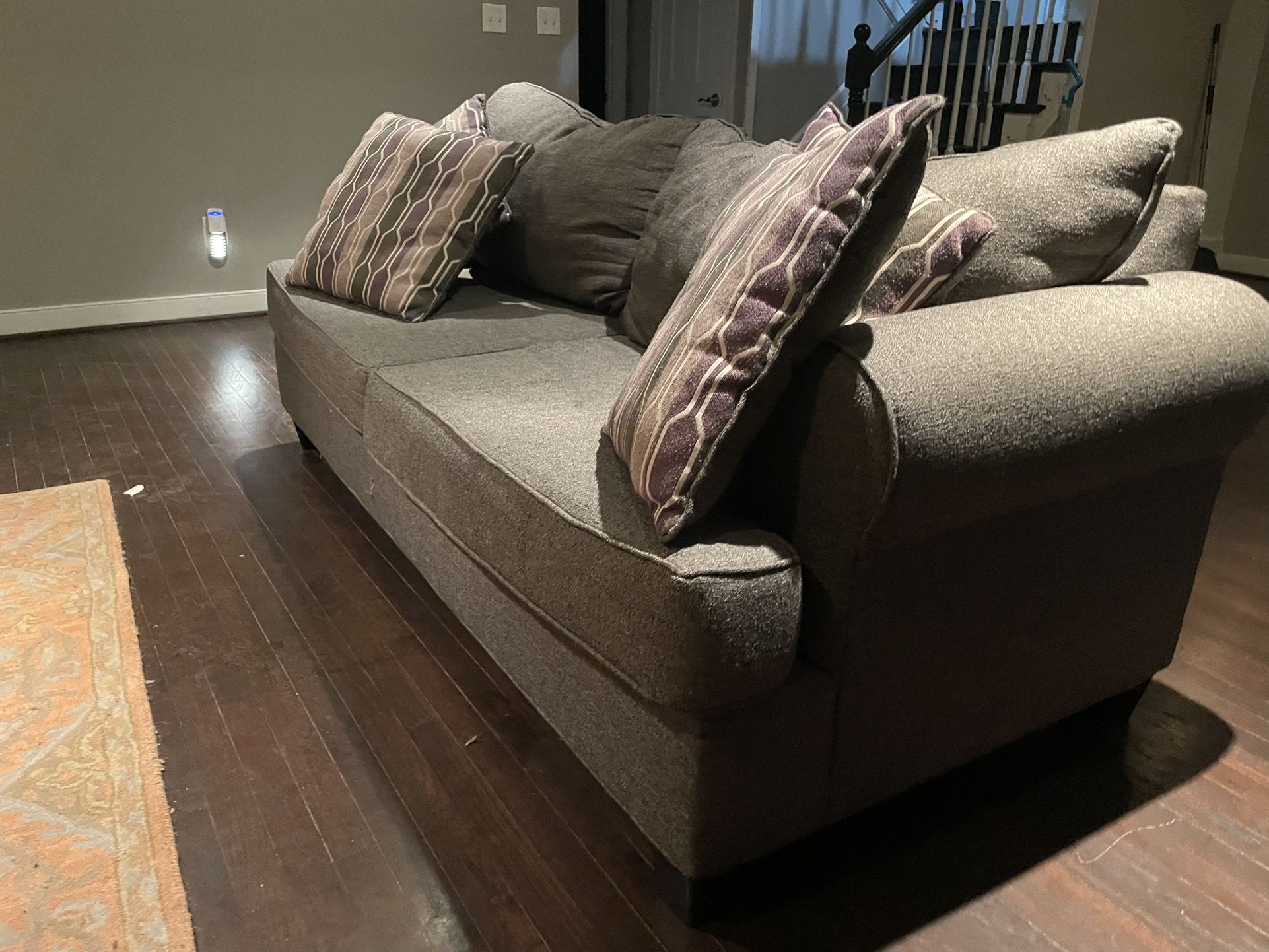 Grey sofa