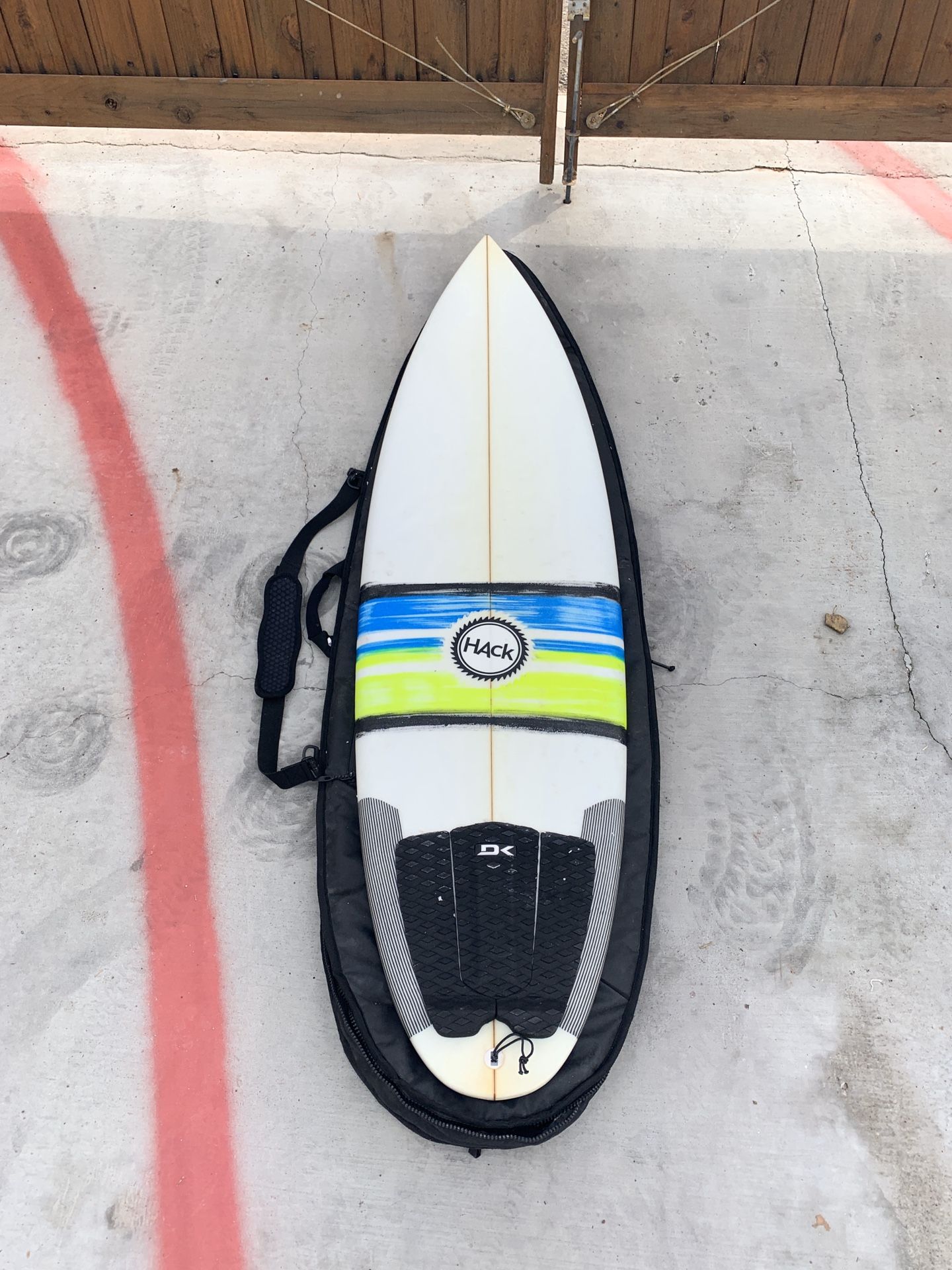 6’0 hack surfboard