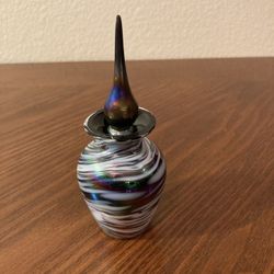 Vintage Silvestri Art Glass Perfume Bottle