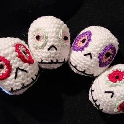 Sugar Skull Keychains 