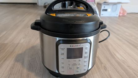 Instant Pot Duo Plus 3 Qt 9-in-1 Electric Pressure Cooker – Complete with Original Box