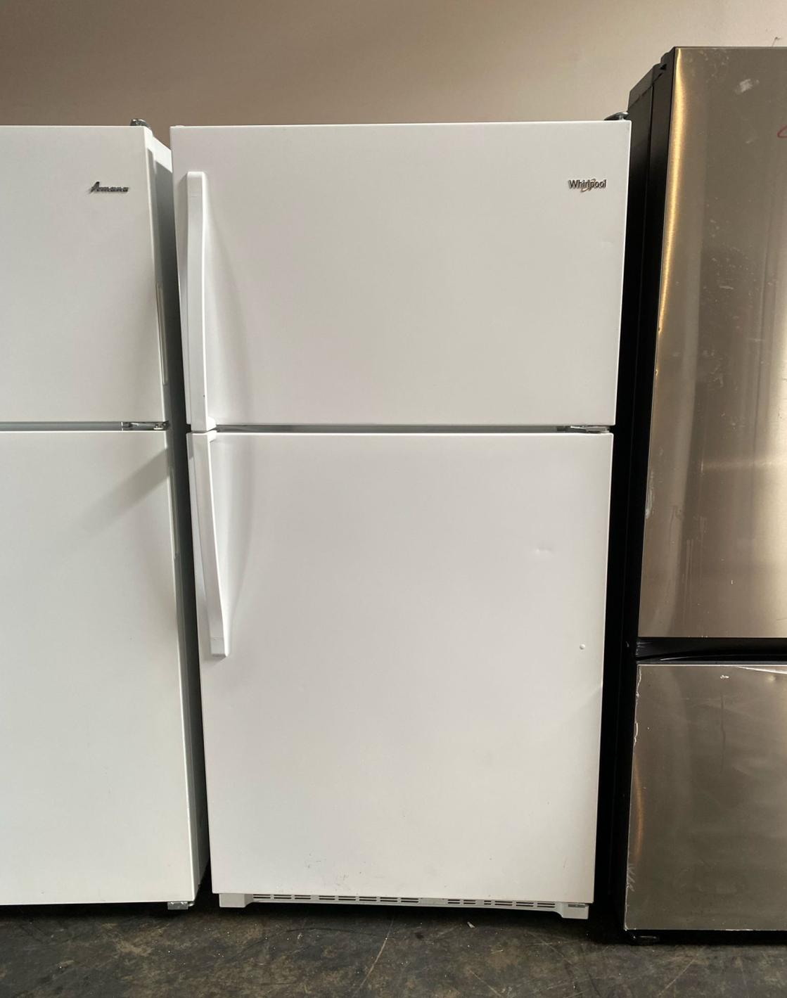 Energy Efficient White Whirlpool Refrigerator
