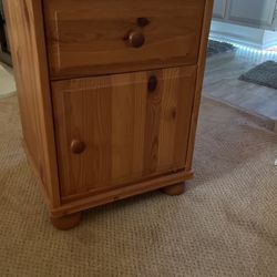 Wooden Night Stand 3ft