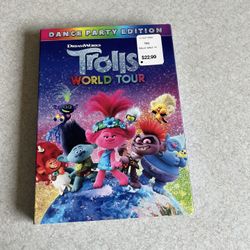 DreamWorks Trolls World Tour Dance Party Edition DVD