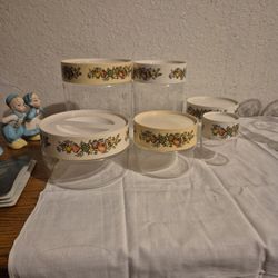 Pyrex Glass Containers 