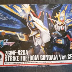 ban dai zgmf-x20a strike freedom gundam ver.gft