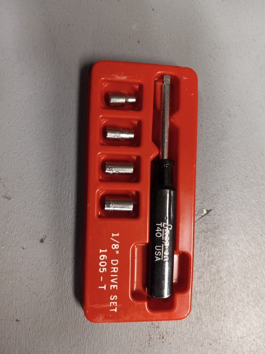 Vintage Snap-on 1/8 Drive 1605-t