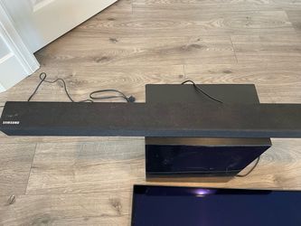 Samsung bar speaker with subwoofer