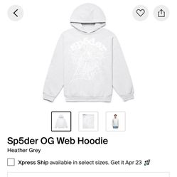 $110 Spider Hoodie
