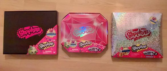 Shopkins Mystery Edition Box 1, 2, 3