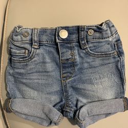 Baby girl denim shorts