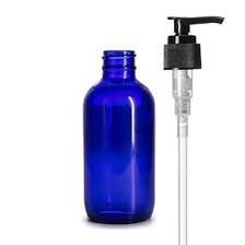 8 oz BPA Free Plastic Pumps And Bottle Caps