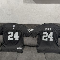 Raiders Marshawn Lynch Jerseys S-2xl 