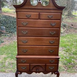 Antique Tallboy Dresser