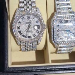 VVS Diamond moissanite Watches