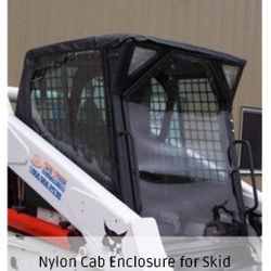 Nylon Cab Enclosure For Skid Steer Loader - Bobcat