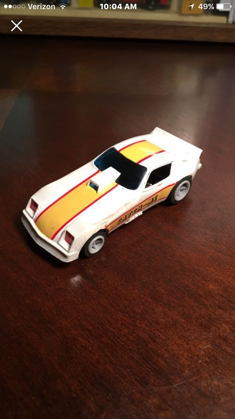 Vintage matchbox speed track slot car